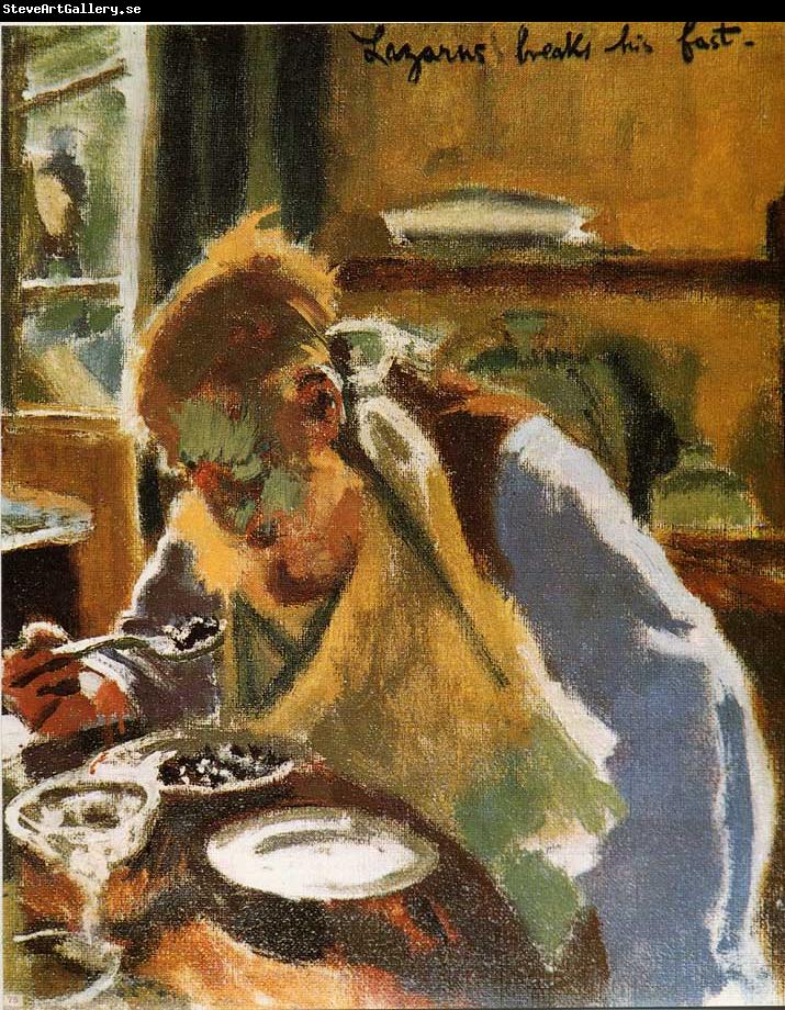 Walter Sickert Lazurus Breaks His Fast